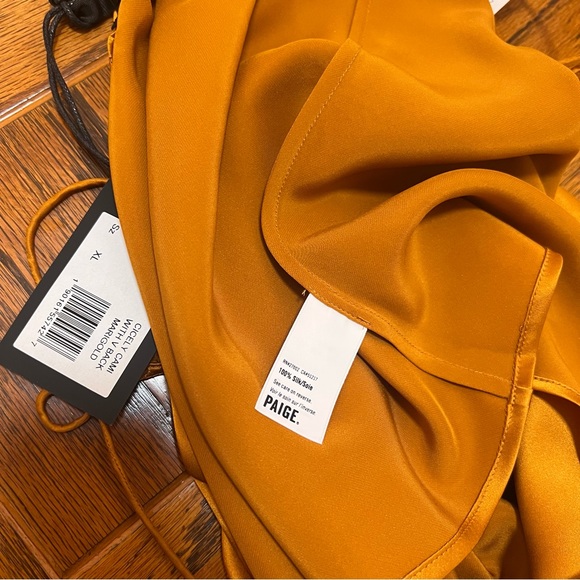 NWT Paige Marigold Cicely Camisole Top - Picture 5 of 5